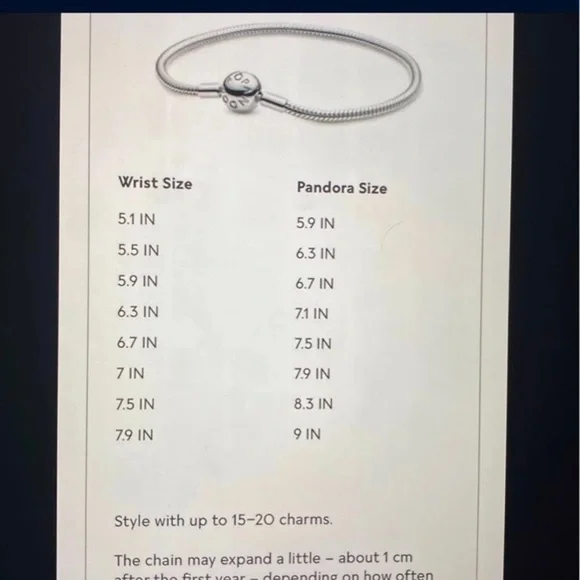 Pandora Moments Heart Clasp Snake Chain Bracelet - Picture 9 of 12